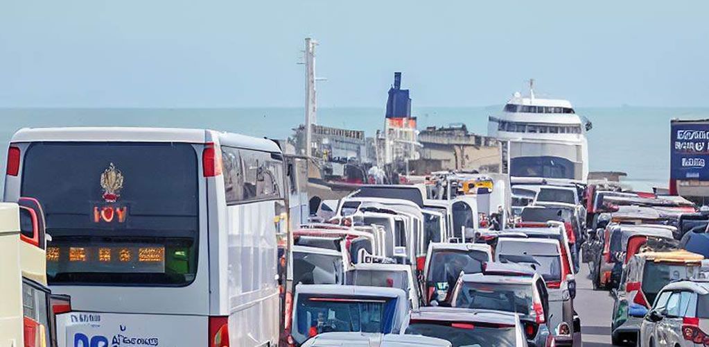 Number 10 admits Brexit affects processing at Dover but blames chaotic queues on mysterious ways