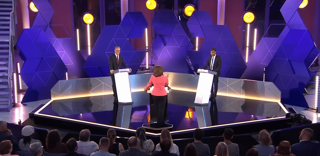 There was a telling difference between Rishi Sunak and Keir Starmer’s use of pronouns in the final election debate