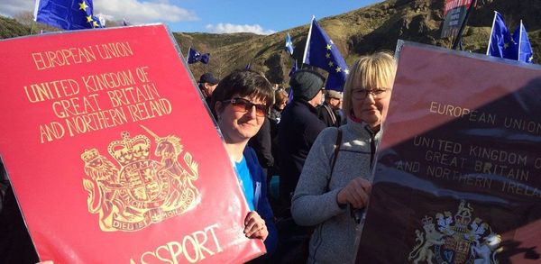 Brits fighting to retain their EU passports and their citizens’ rights.