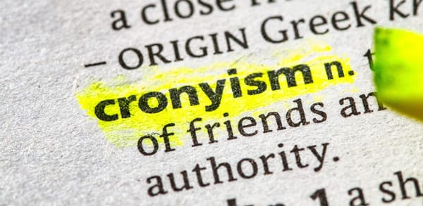 Institutional cronyism is central to Westminster