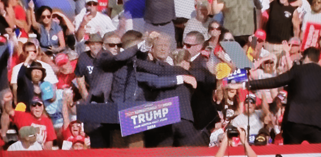 Trump’s raised fist – A loaded gesture